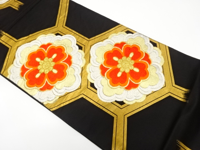 Japanese Kimono / Antique / Fukuro Obi Silk